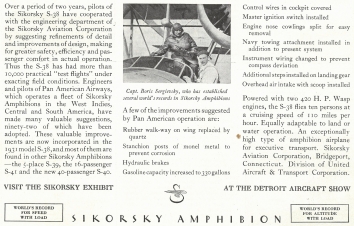 1928. BB. Ten Thousand Test Flights in the evolution of the Sikorsky S-38. Article.