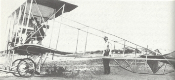 1910. BA. Kyiv, Ukraine. Igor Sikorsky in S-2, designed and built by him and F.I. Bylinkin. Sikorsky made his first flight in S-2 on June 3, 1910. The 200-yard flight lasted for about twelve seconds (photo from the book 